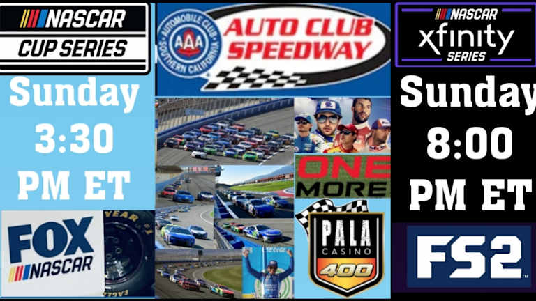 UPDATED: Check out the weekly racing schedule